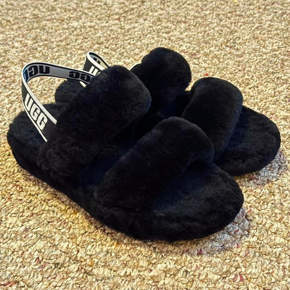Ugg Women's Black Slippers